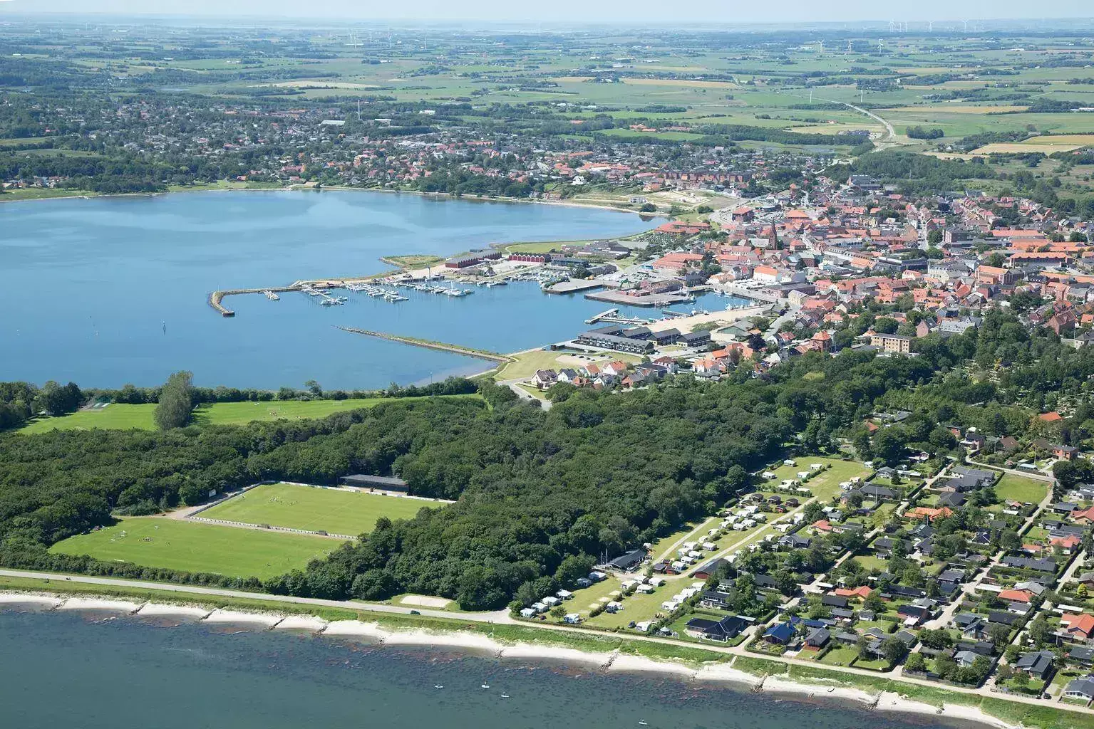 Přehled lokalit Morsø Camping