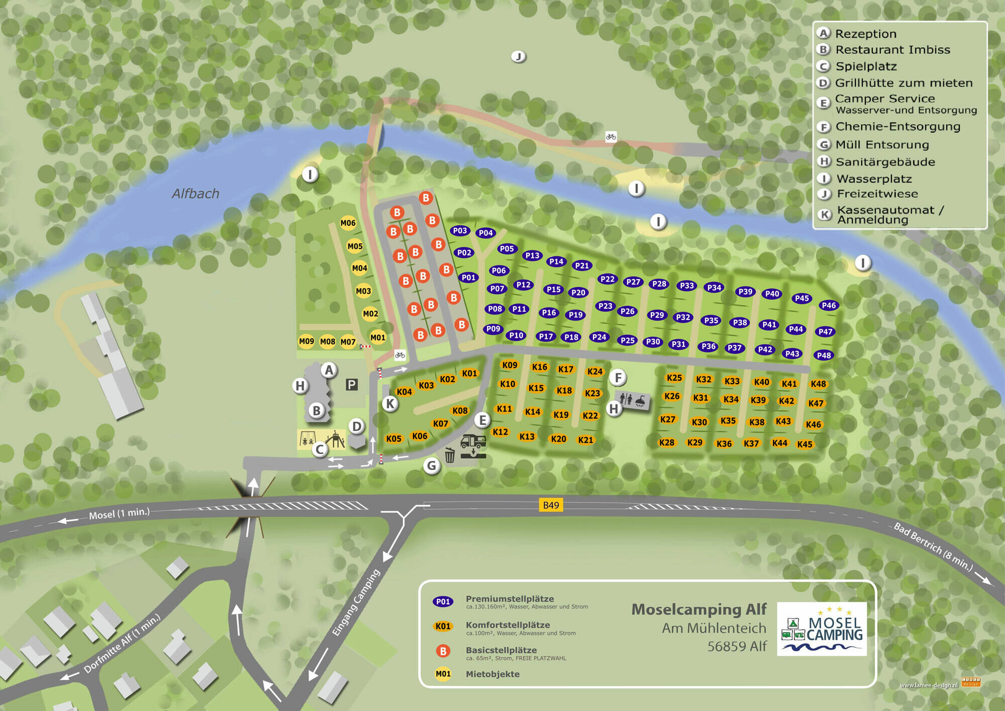 Moselcampingplatz Alf in Alf, Deutschland (2023) | JetCamp.com