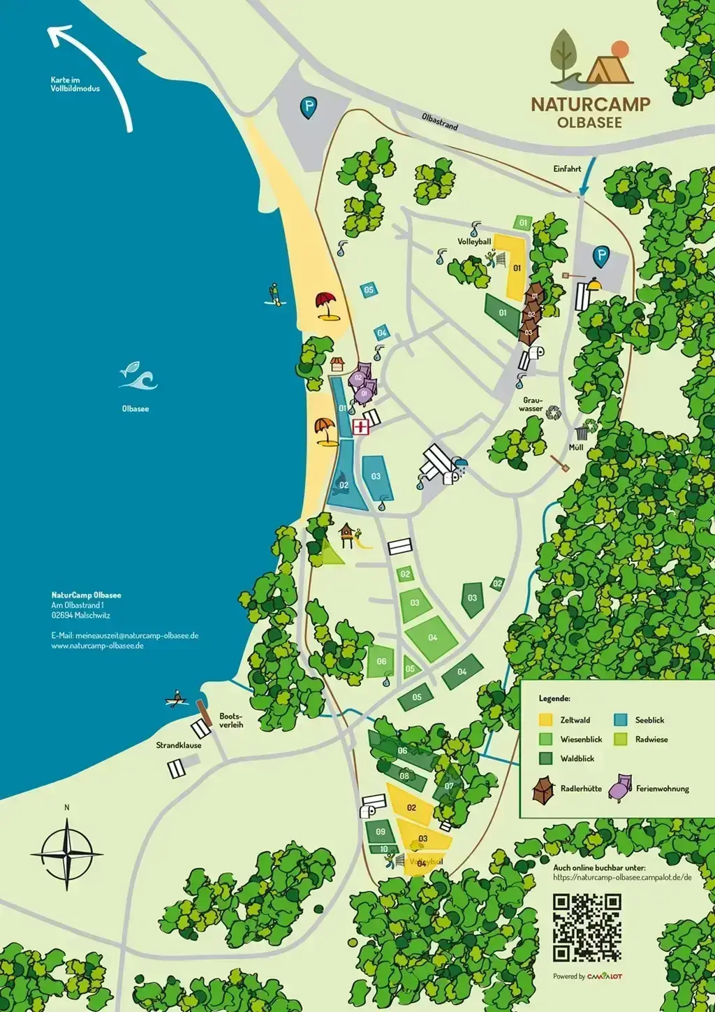 Naturcamp Olbasee in Malschwitz, Deutschland (2026) | Buchen Sie Ihren  Campingplatz auf JetCamp.com