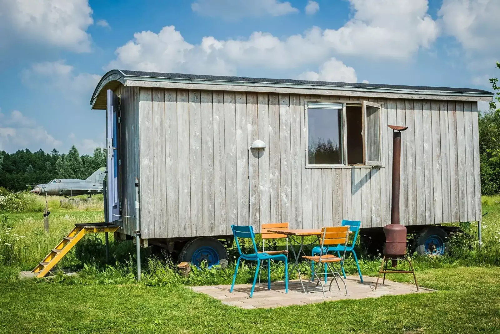 Woonwagen Netl Park & Netl Camping Kallumaan