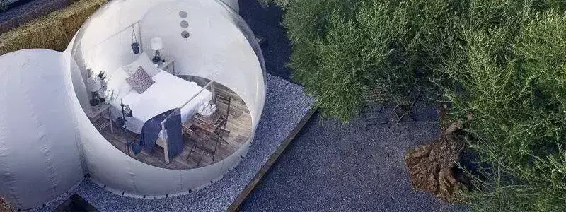 Panoramica Nomading Camp Andorra - Resort burbuja