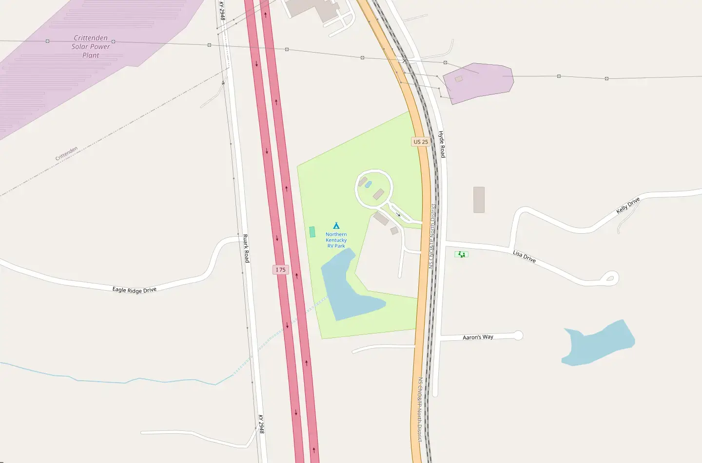 Northern Kentucky RV Park in Dry Ridge, (2026) | JetCamp.com