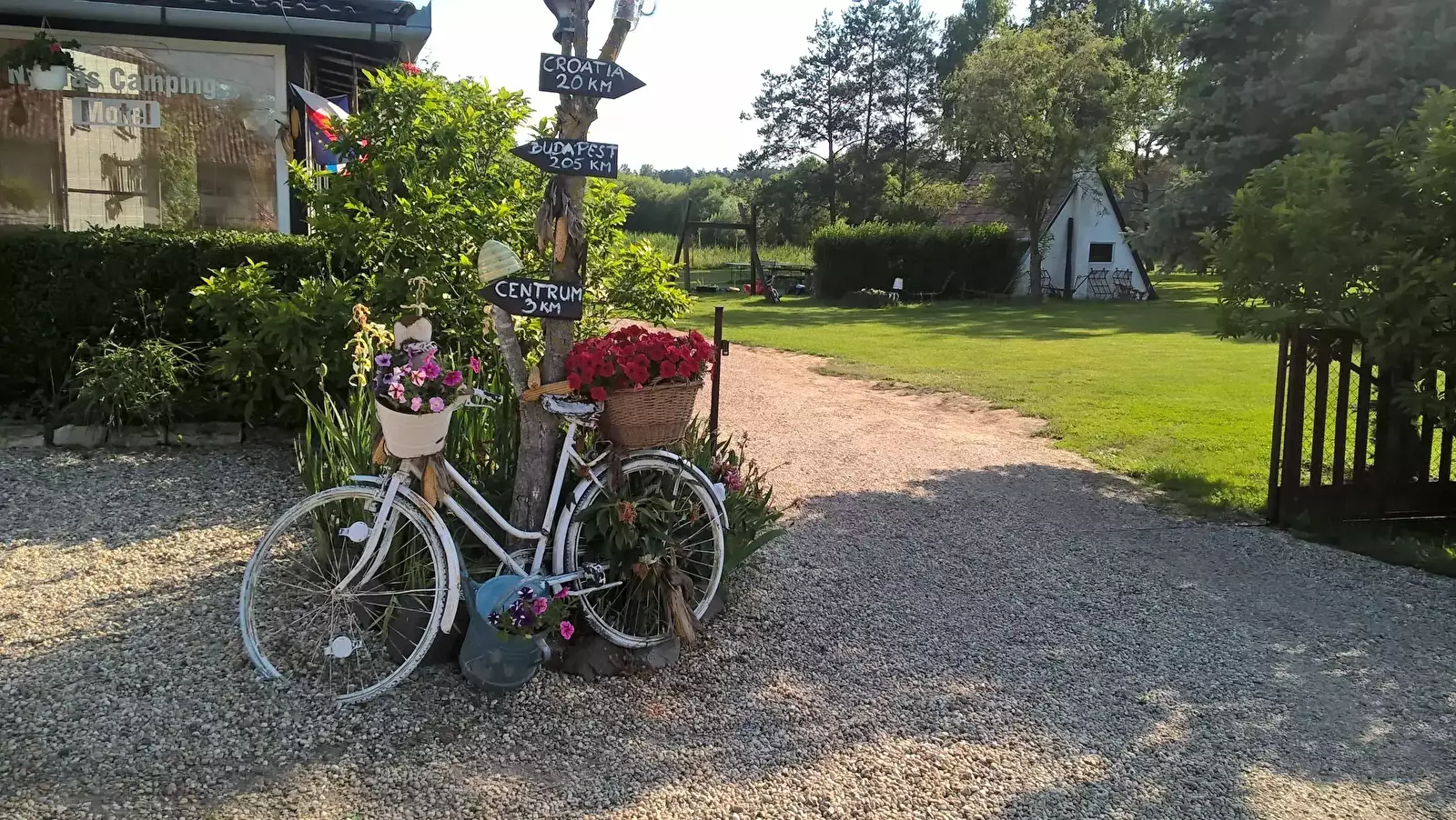 Wejście Nyírfás Camping & Motel