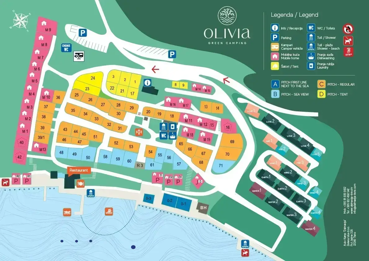 Olivia Green Camping in Tisno, Kroatien (2026) | Buchen Sie Ihren  Campingplatz auf JetCamp.com