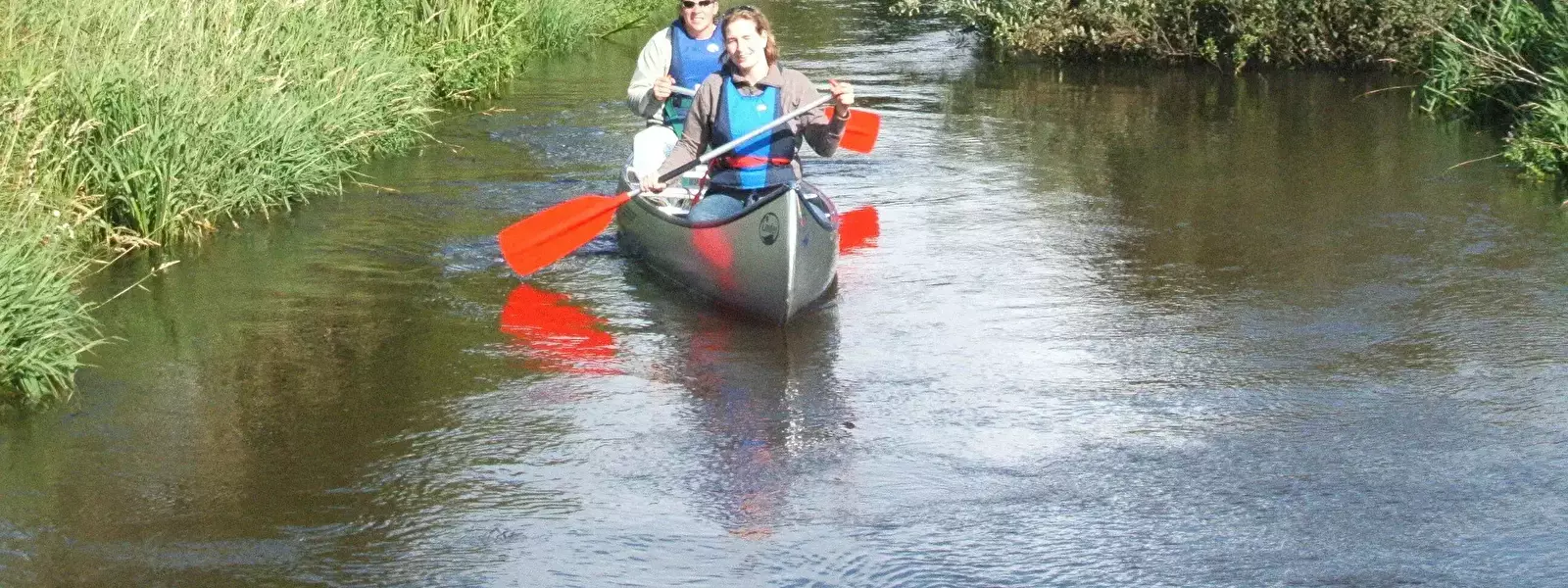 Nuotare nel fiume Omme å Camping