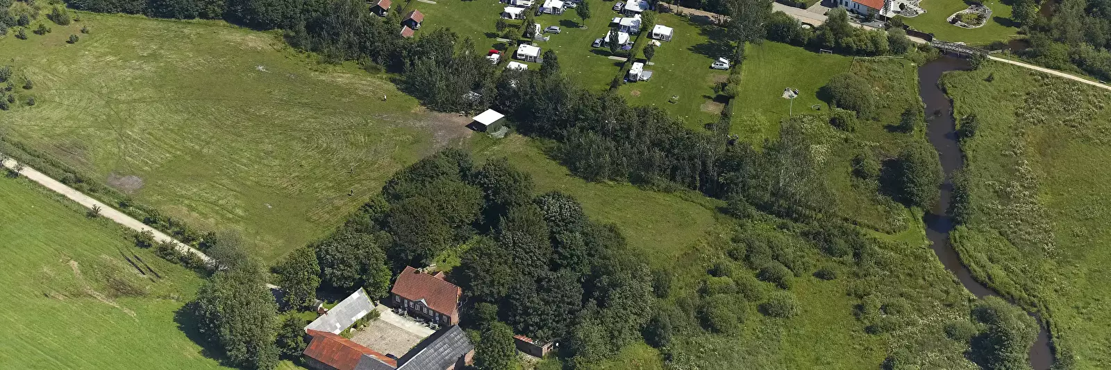 Overview Omme å Camping