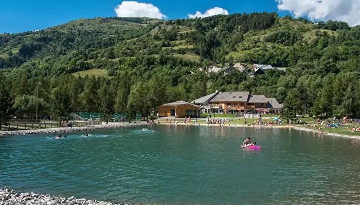 Orcières Outdoor Area - Camping Lou Draou.