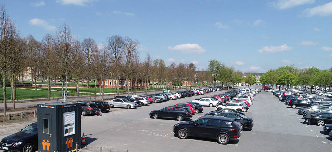 Parkplatz am Schlossplatz