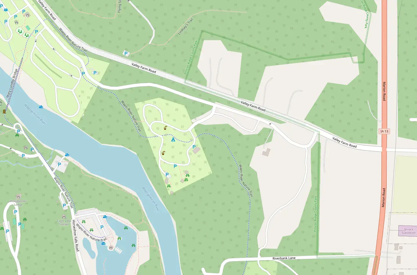 Pinicon Ridge Park Campground in Central City, United States of America ...