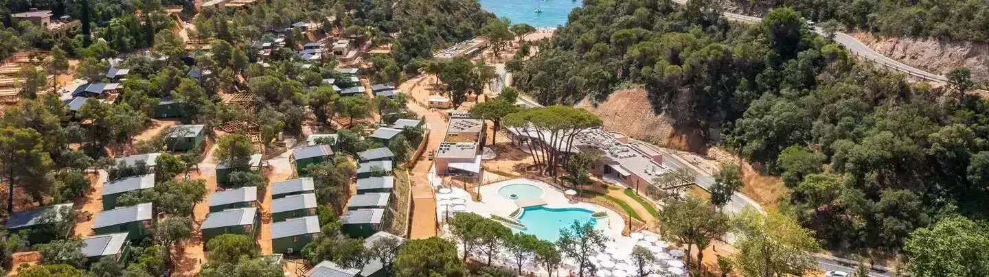 Panoramica Pola Giverola Camping