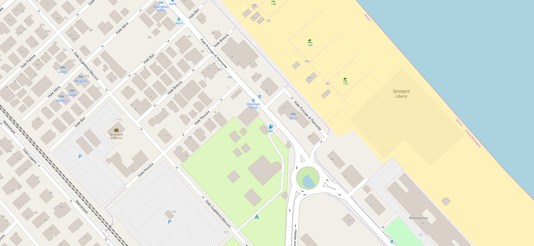 Rimini Camping Village in Miramare, Italië (2024) Alle campings op