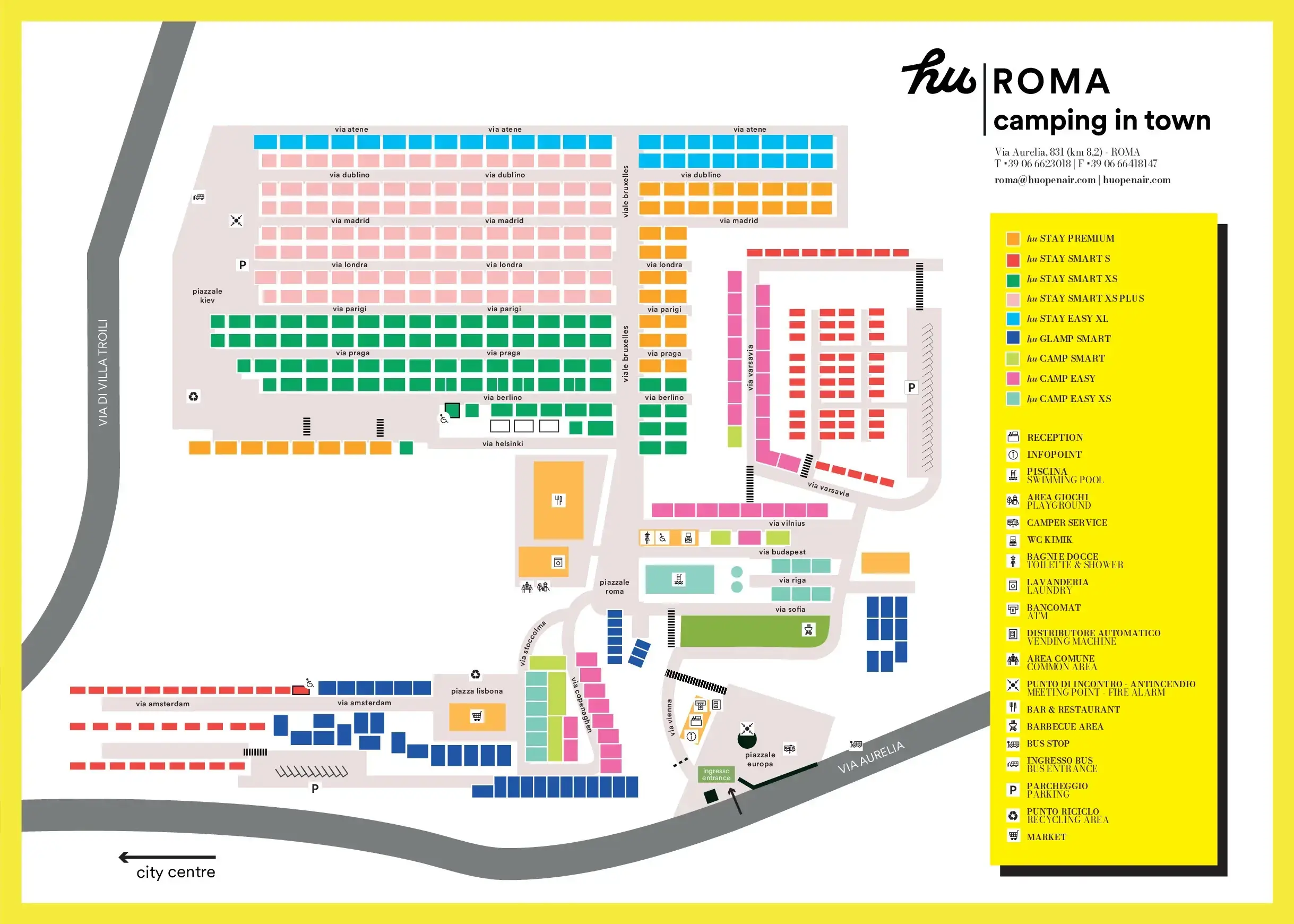 Roma Camping In Town in Rom, Italien (2026) | JetCamp.com