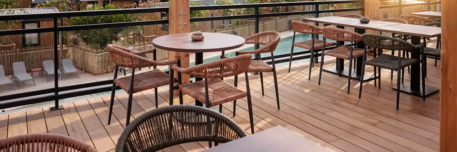 Kavárna restaurace bar Roompot Beach Resort Agde