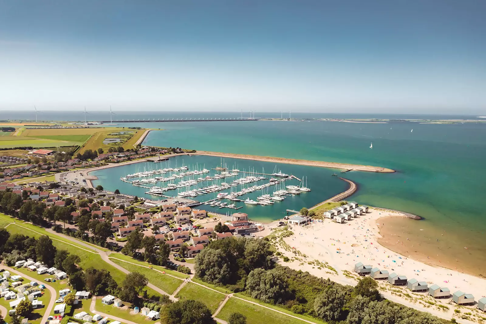 Locatie overzicht Roompot Beach Resort