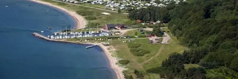 Vue Rosenvold Strand Camping