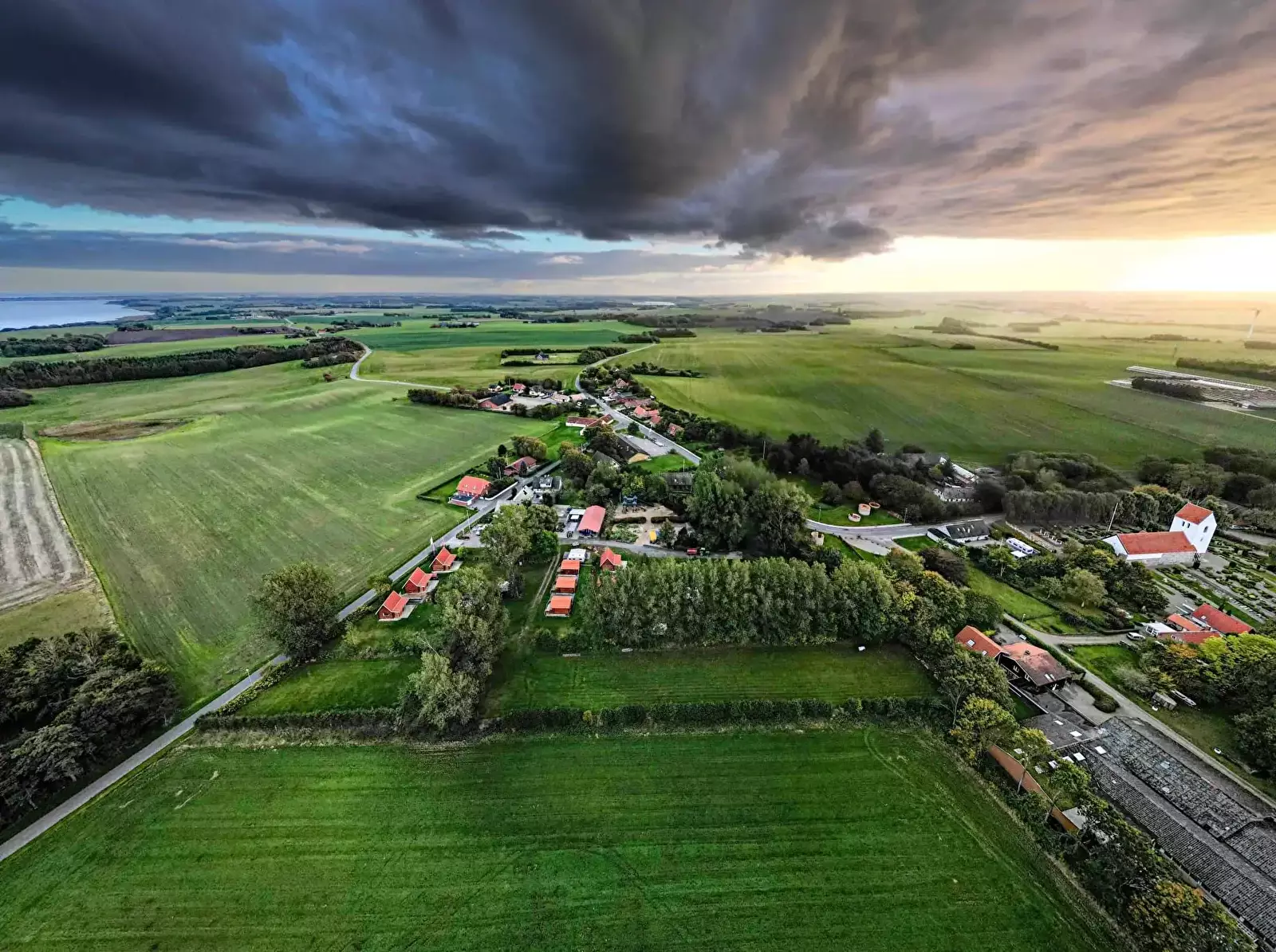 Placeringsoversigt Salling Camping