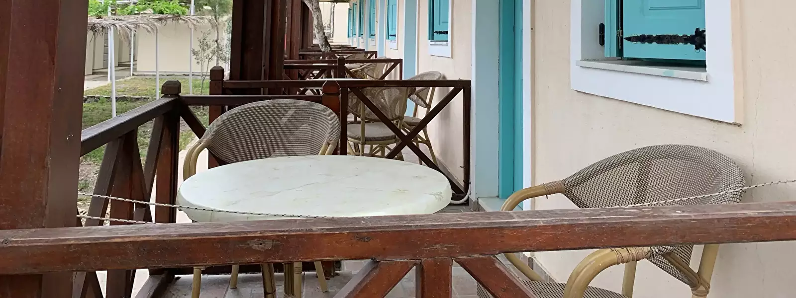 Kavárna restaurace bar Santorini Camping