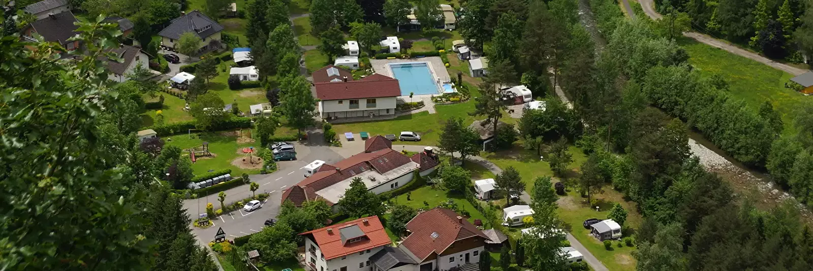 View Schwimmbad Camping Mössler