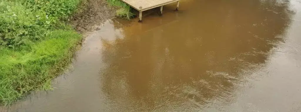 Koupání v řece Sdr. Felding Camping Og Hytteby Aps