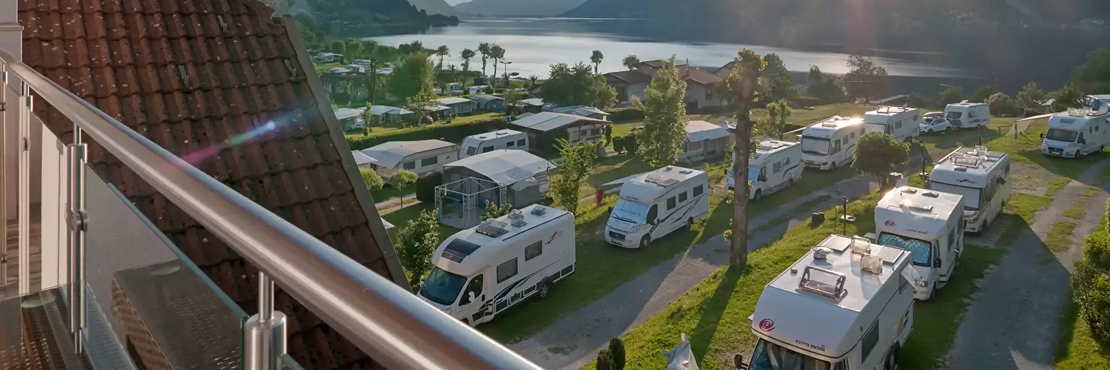 Aussicht Seecamping Parth