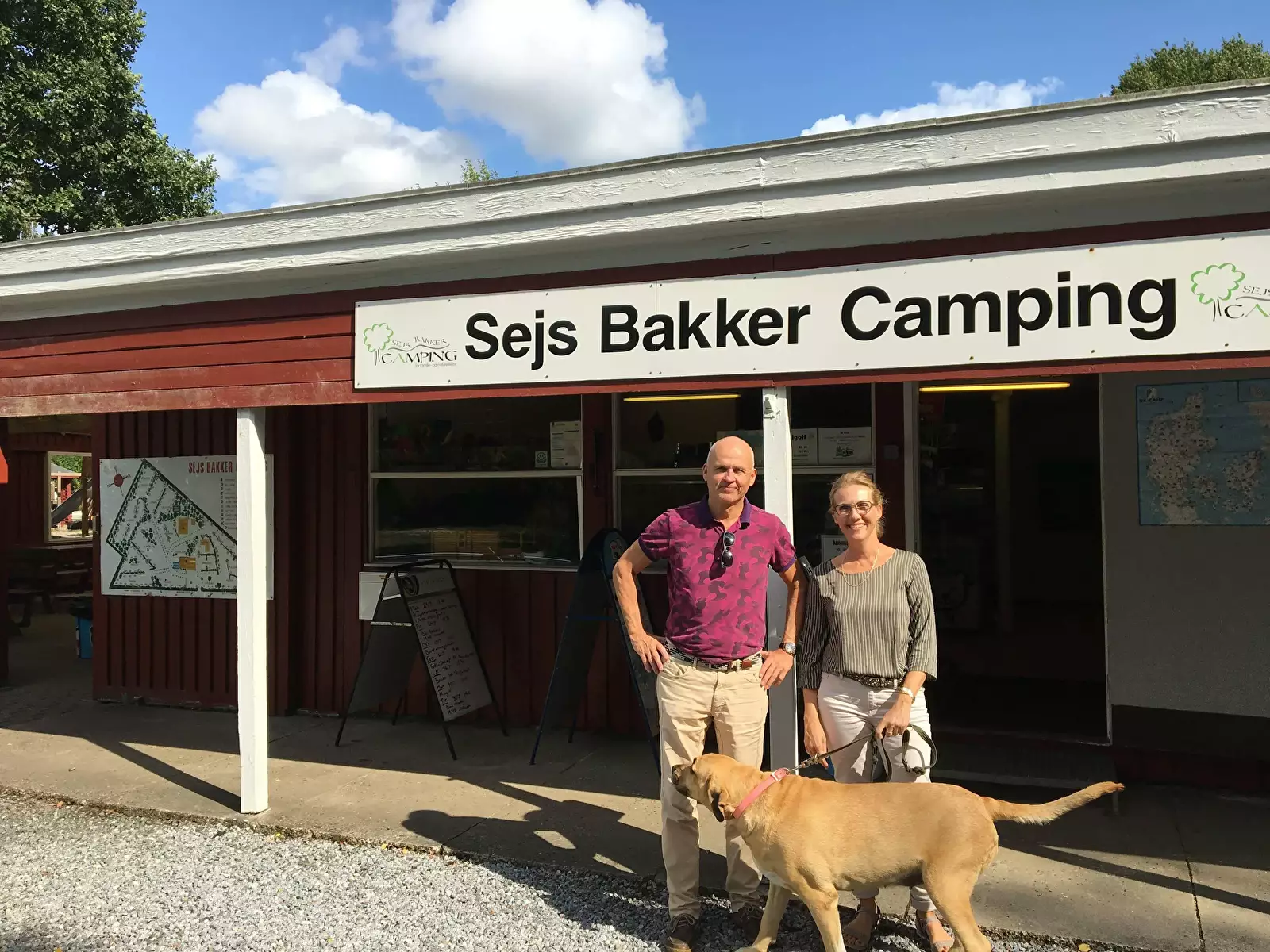 Reception office Sejs Bakker Camping