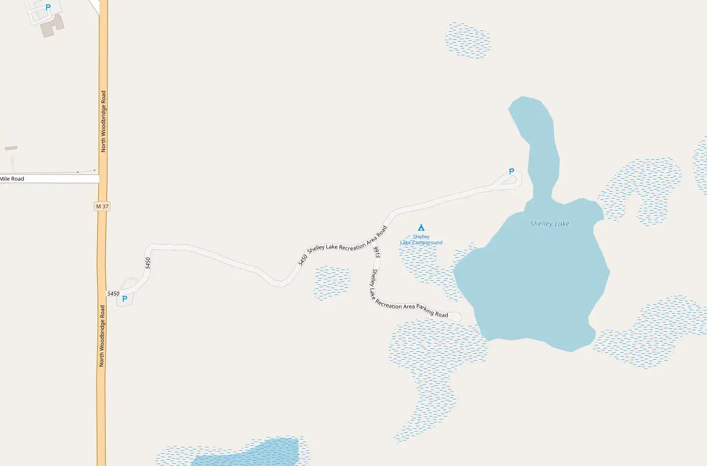 Shell Lake Rv Campground Map Shelley Lake Campground in Brohman, United States of America (2026 ...