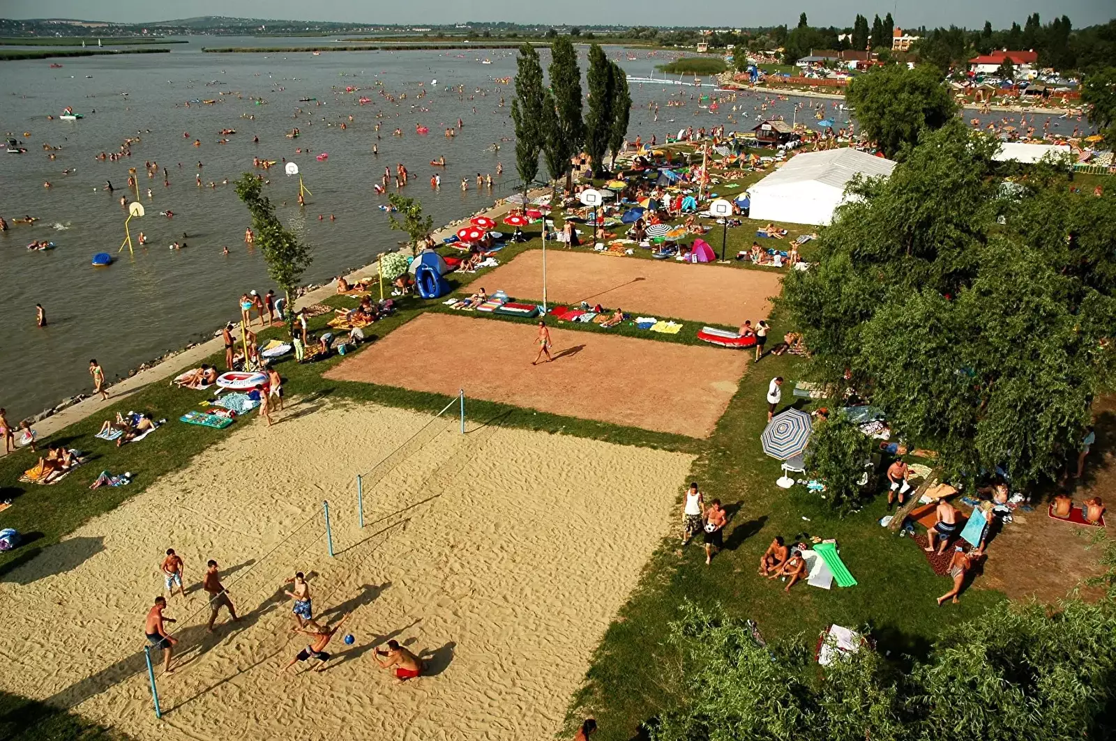 Overview Sirály Strand és Kemping Gárdony