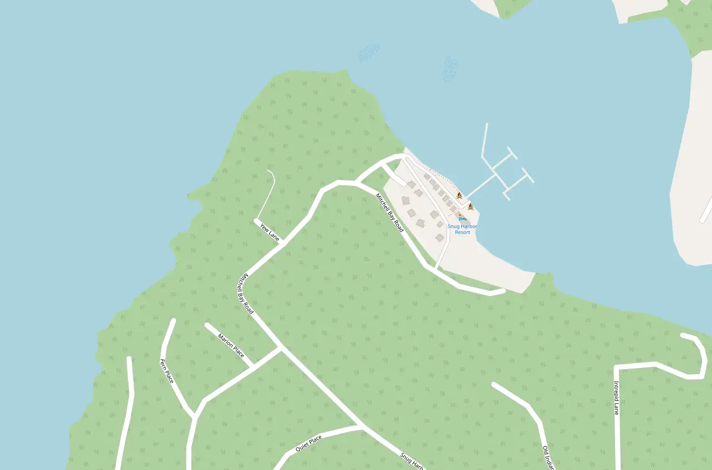 Snug Maps Snug Harbor Resort in Friday Harbor, United States of America (2026 ...
