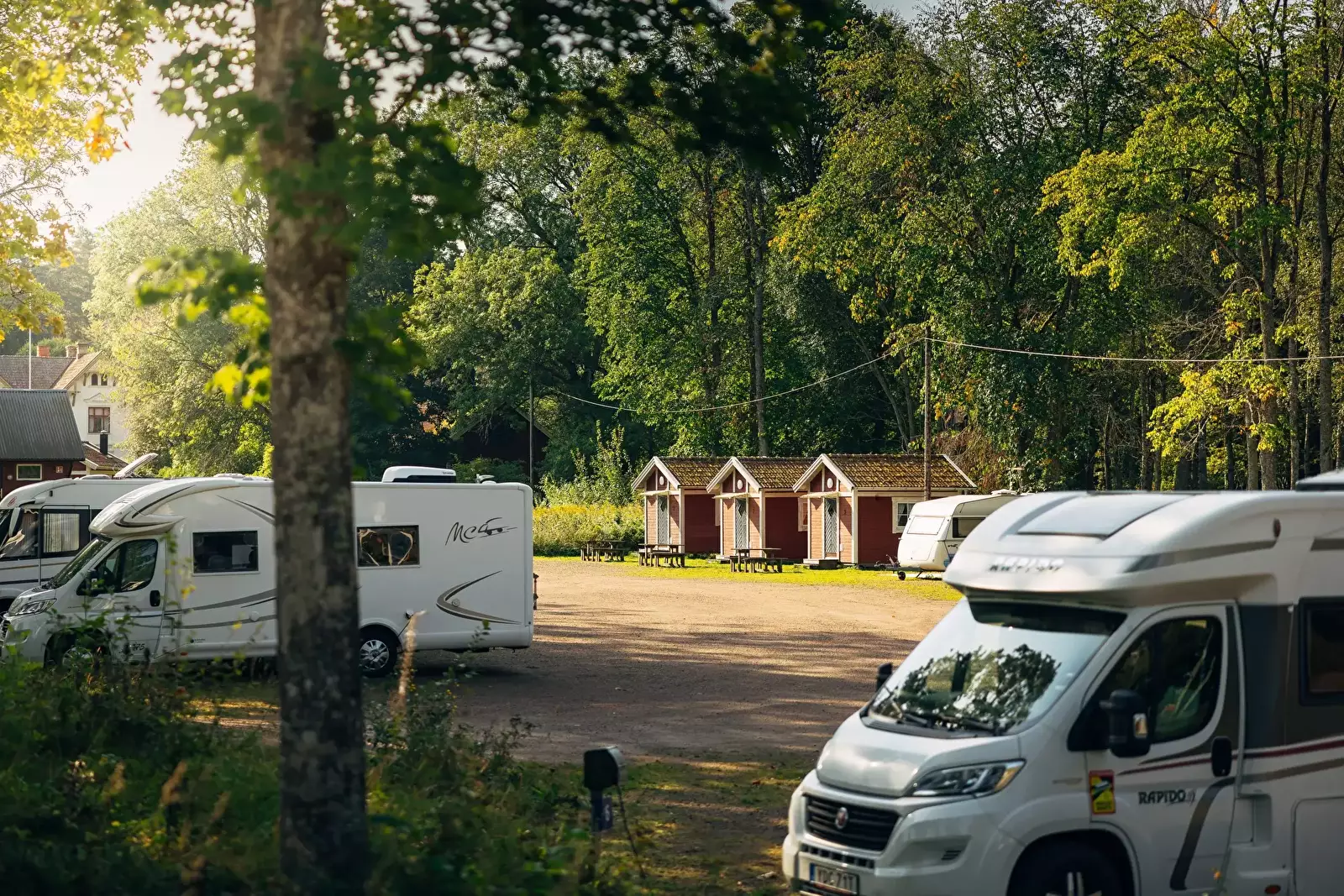 Campervan pitch Ställplats Lerum