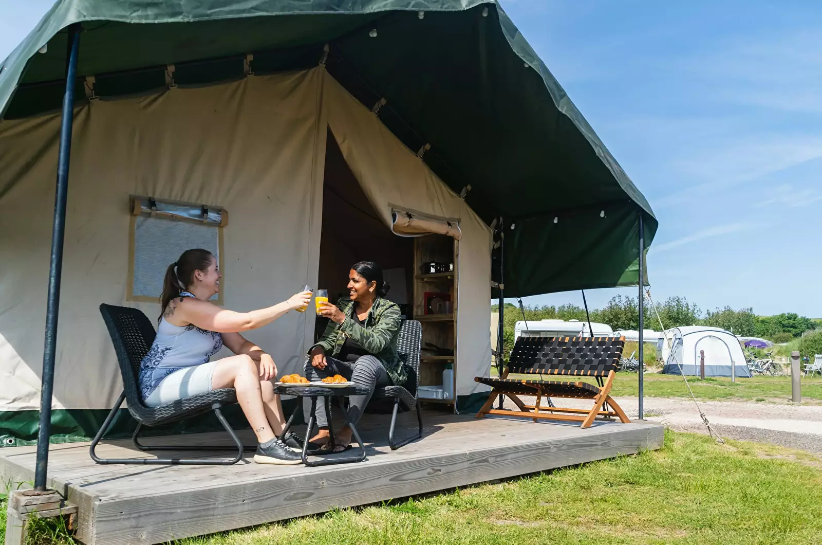 Safari tent Strandcamping Zuidduinen