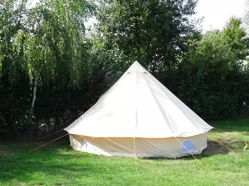 Bell tent Stubcroft Farm Campsite
