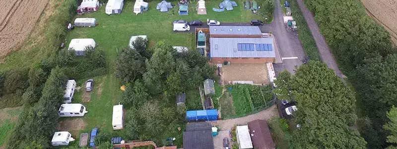 Overview Stubcroft Farm Campsite