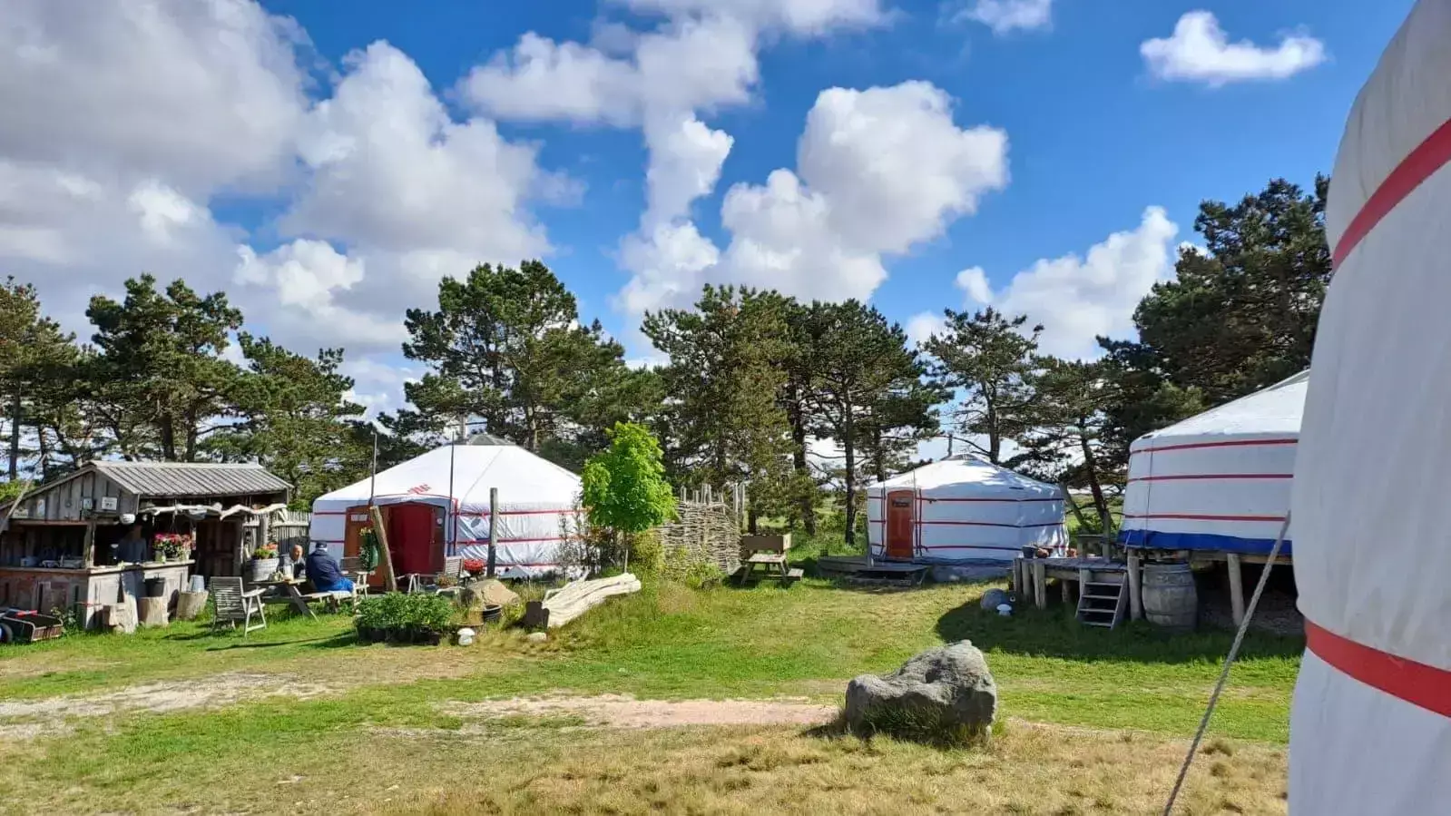 Przegląd lokalizacji Texel Yurts