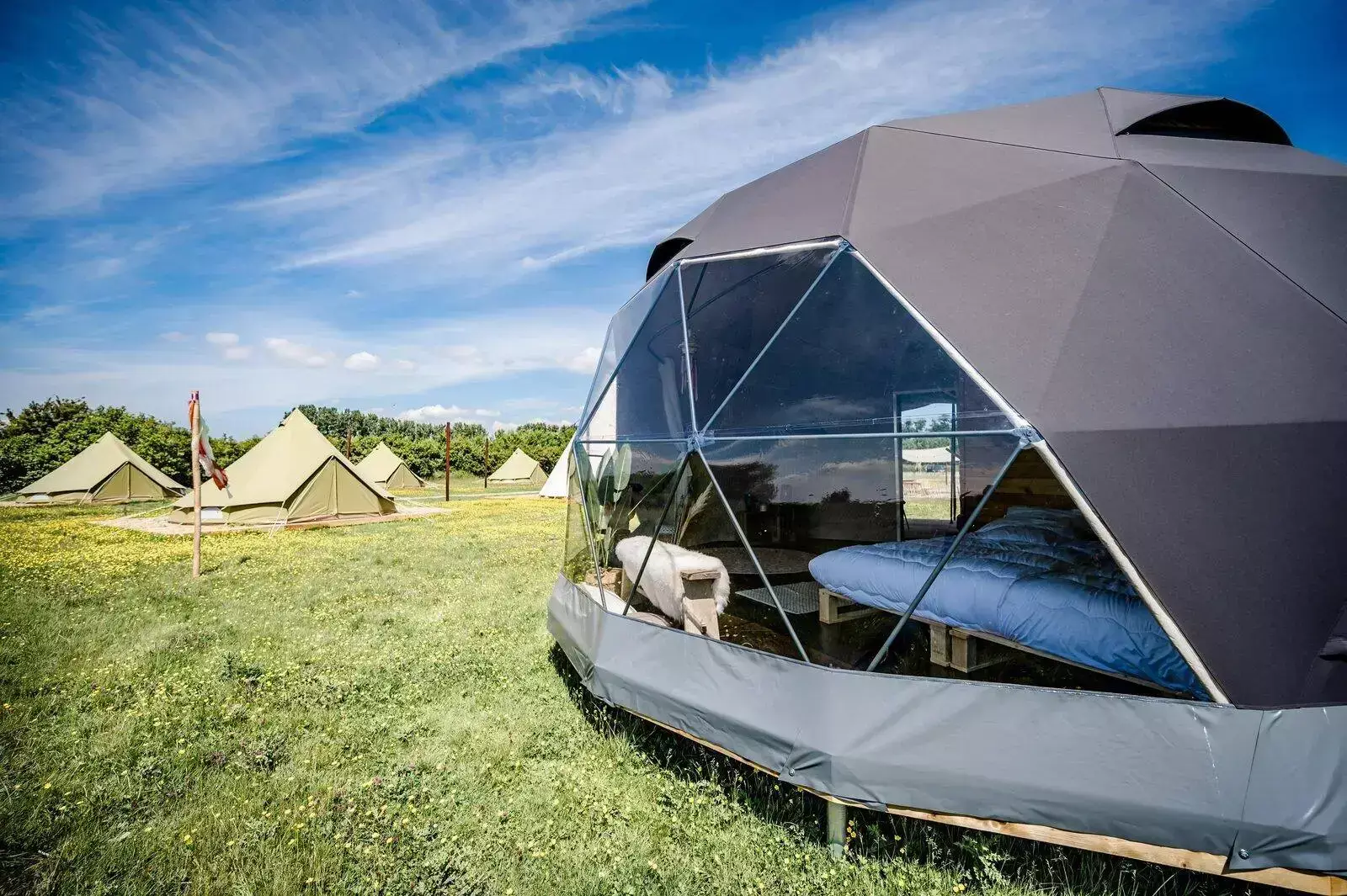 Dome tent TinyParks Cast Away Tiengemeten