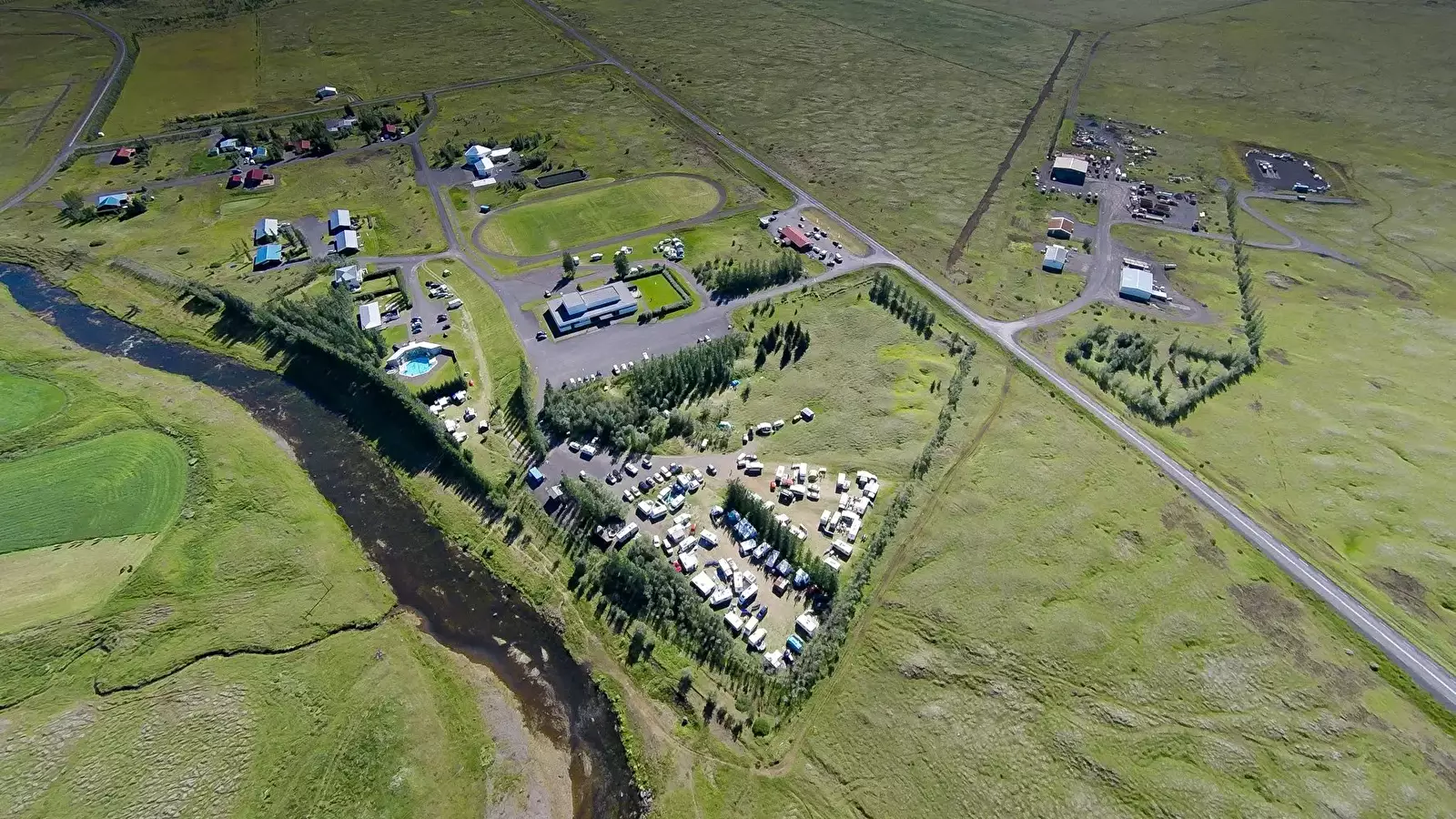 View Tjaldsvæði Árnesi