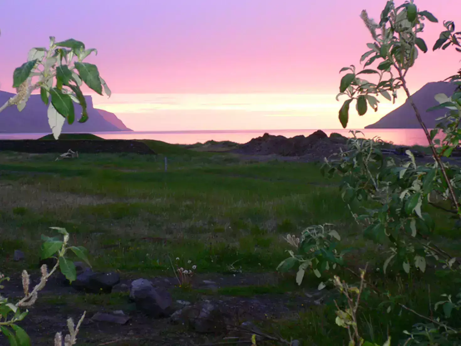 Staanplaats Tjaldsvæðið Þingeyrarodda