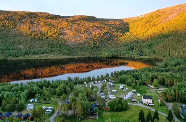 Přehled lokalit Tømmerneset Camping