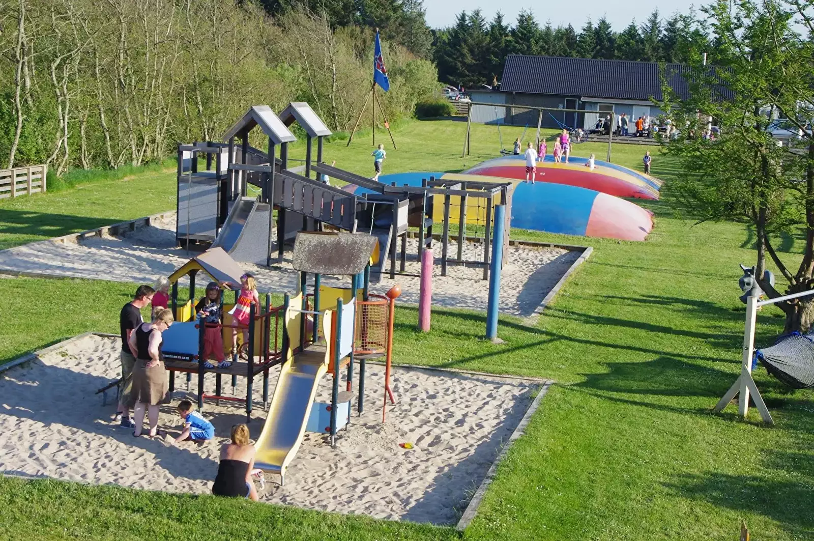 Děti teenageři Tornby Strand Camping
