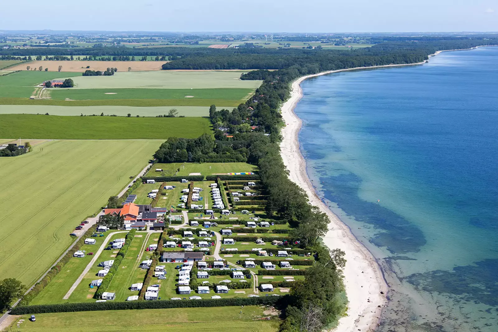 Standortübersicht Ulslev Strandcamping