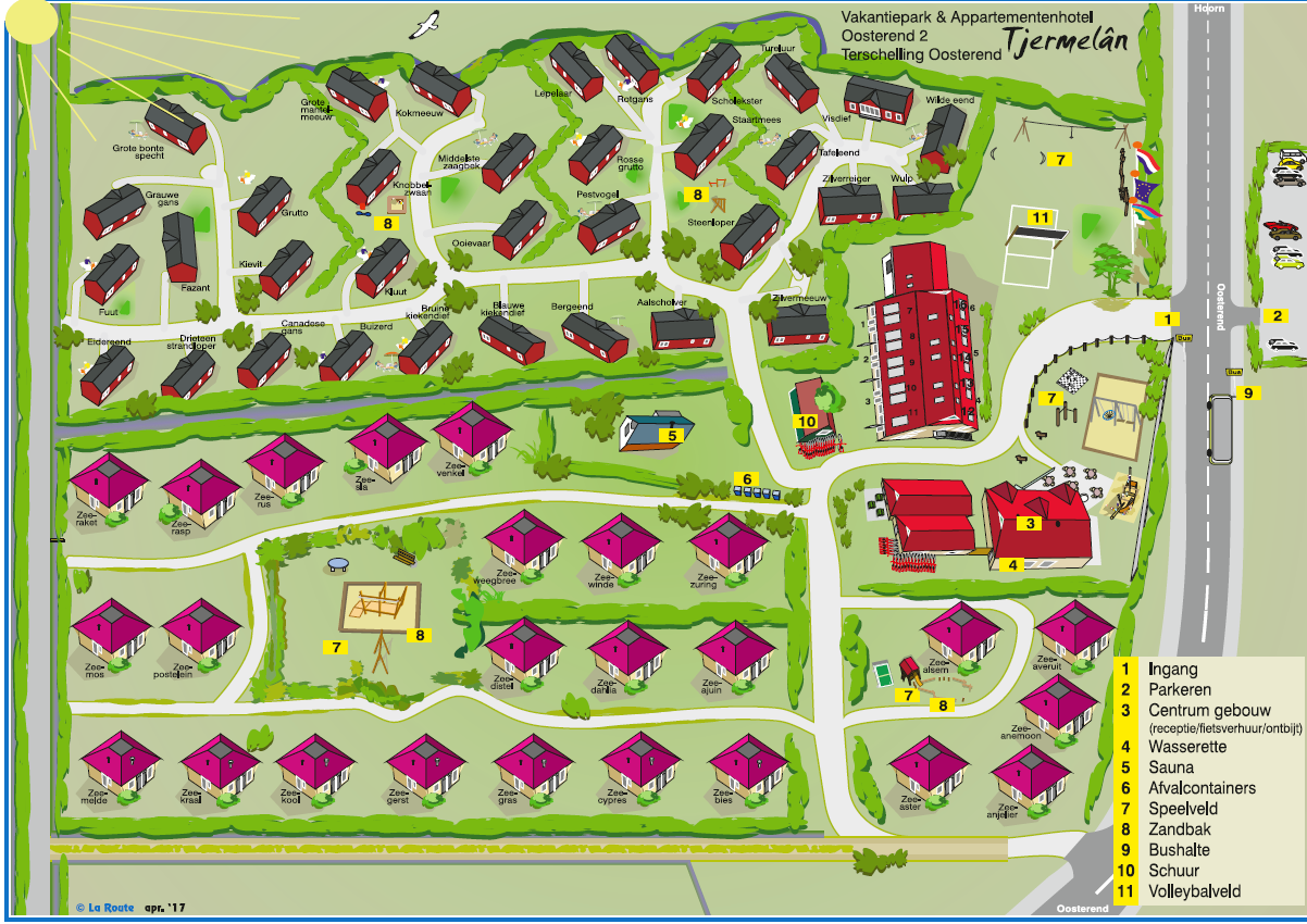 Vakantiepark Tjermelan in Oosterend Terschelling, Nederland (2025