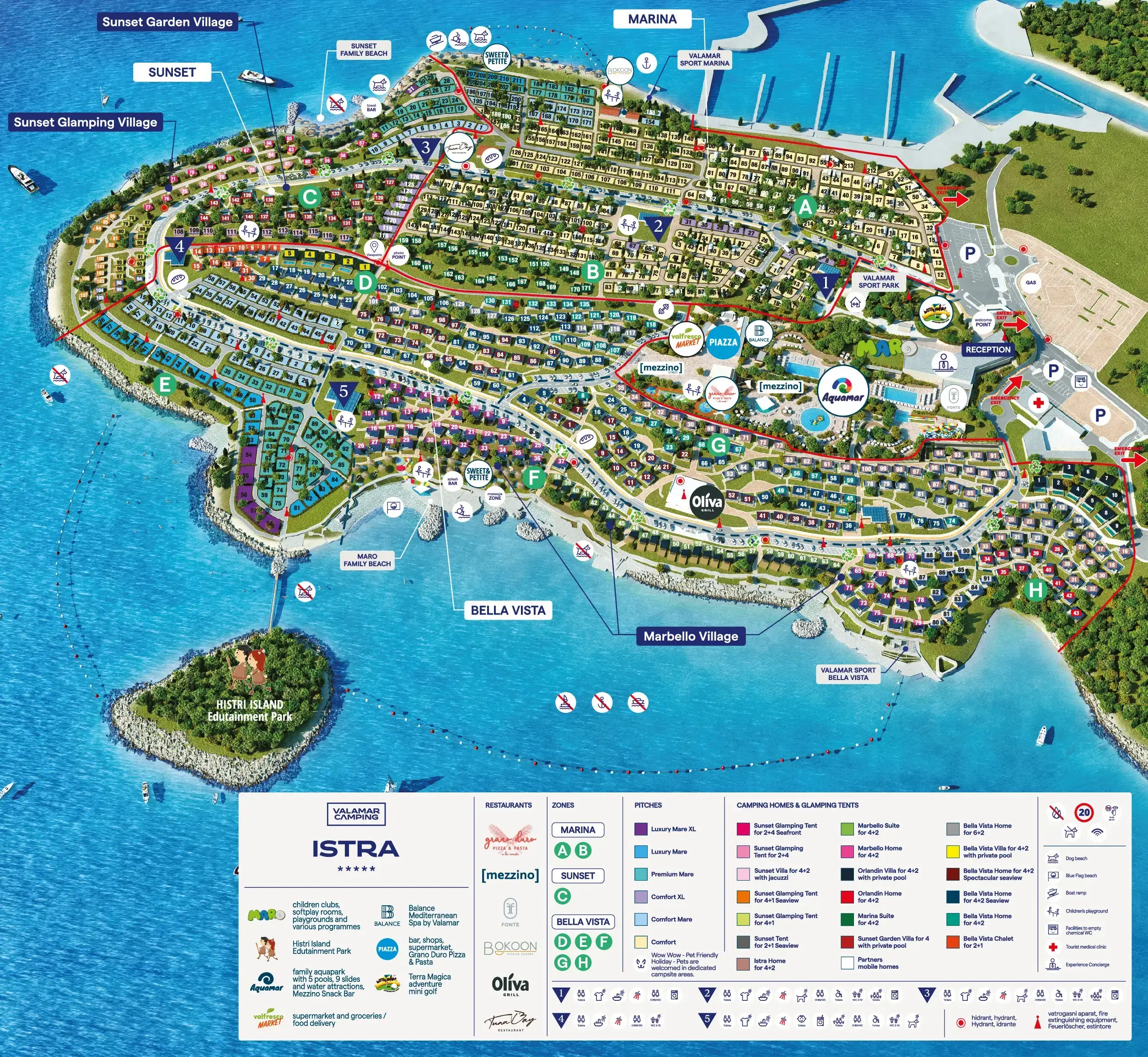 Valamar Camping Istra in Funtana, Kroatien (2026) | JetCamp.com