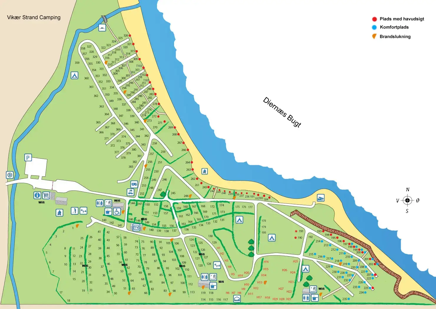 Vikr Strand Camping in Haderslev, Denmark (2026) | Book your camping on  JetCamp.com