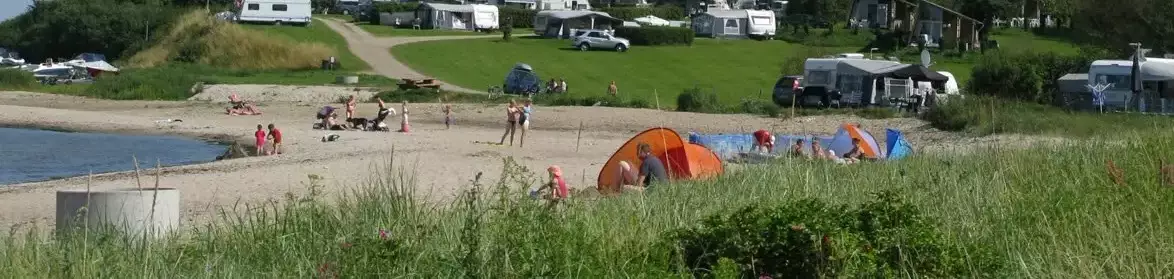 Pláž Vikær Strand Camping