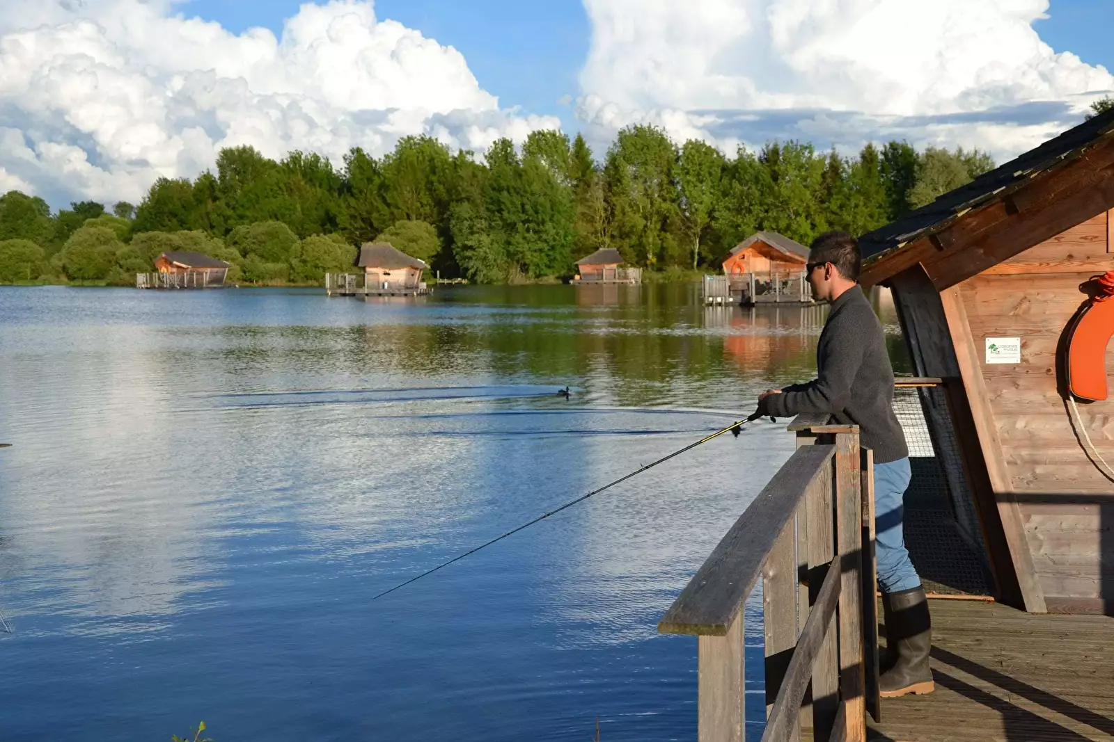 Udsigt Village Flottant de Pressac