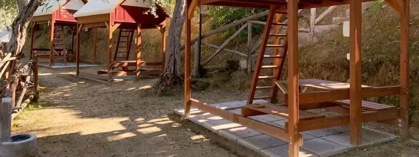 Tenda da bivacco Villaggio Campeggio Santa Fortunata Campogaio