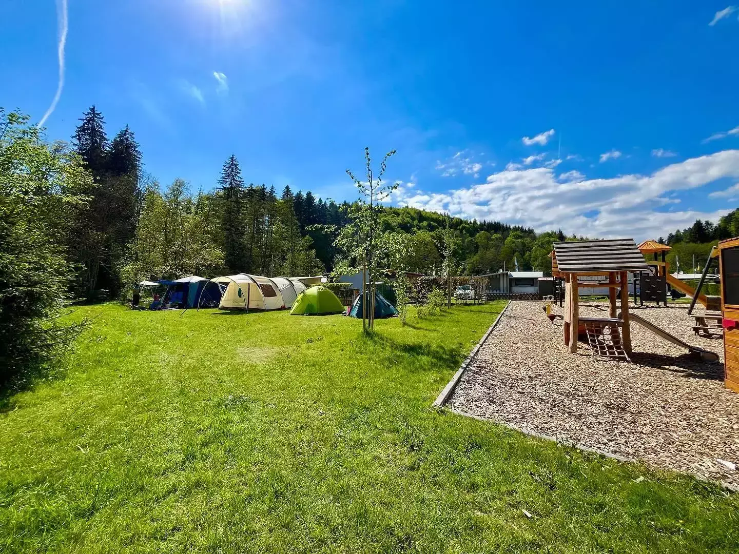 Dětské hřiště Waldcamping Birkendorf