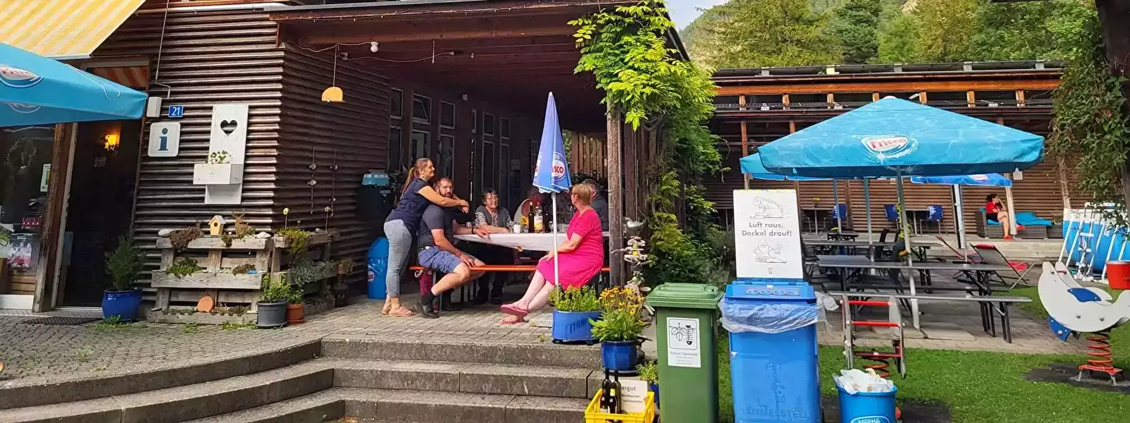 Cafe-Bar-Restaurant Waldcamping Landquart