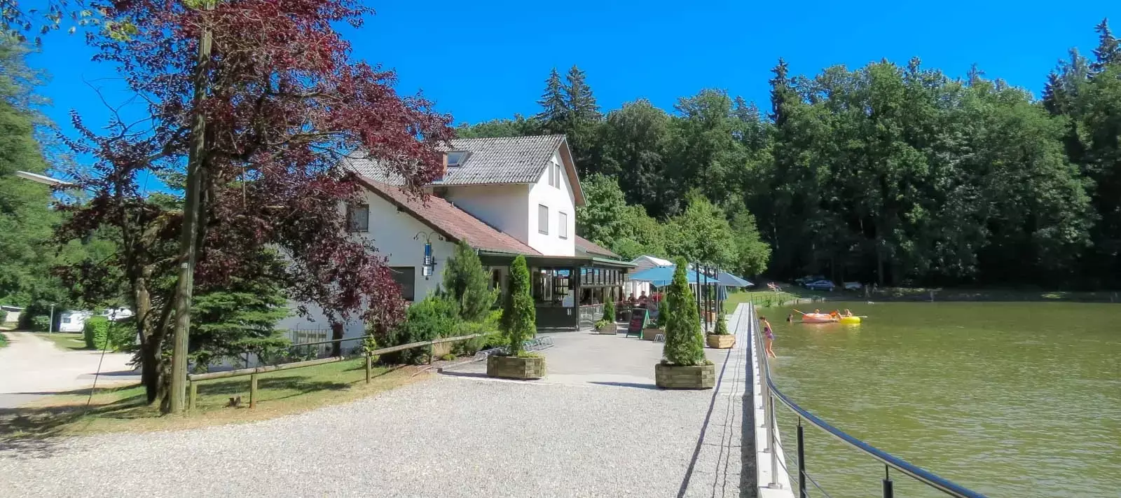 Kavárna restaurace bar Waldcamping Stubenweiher