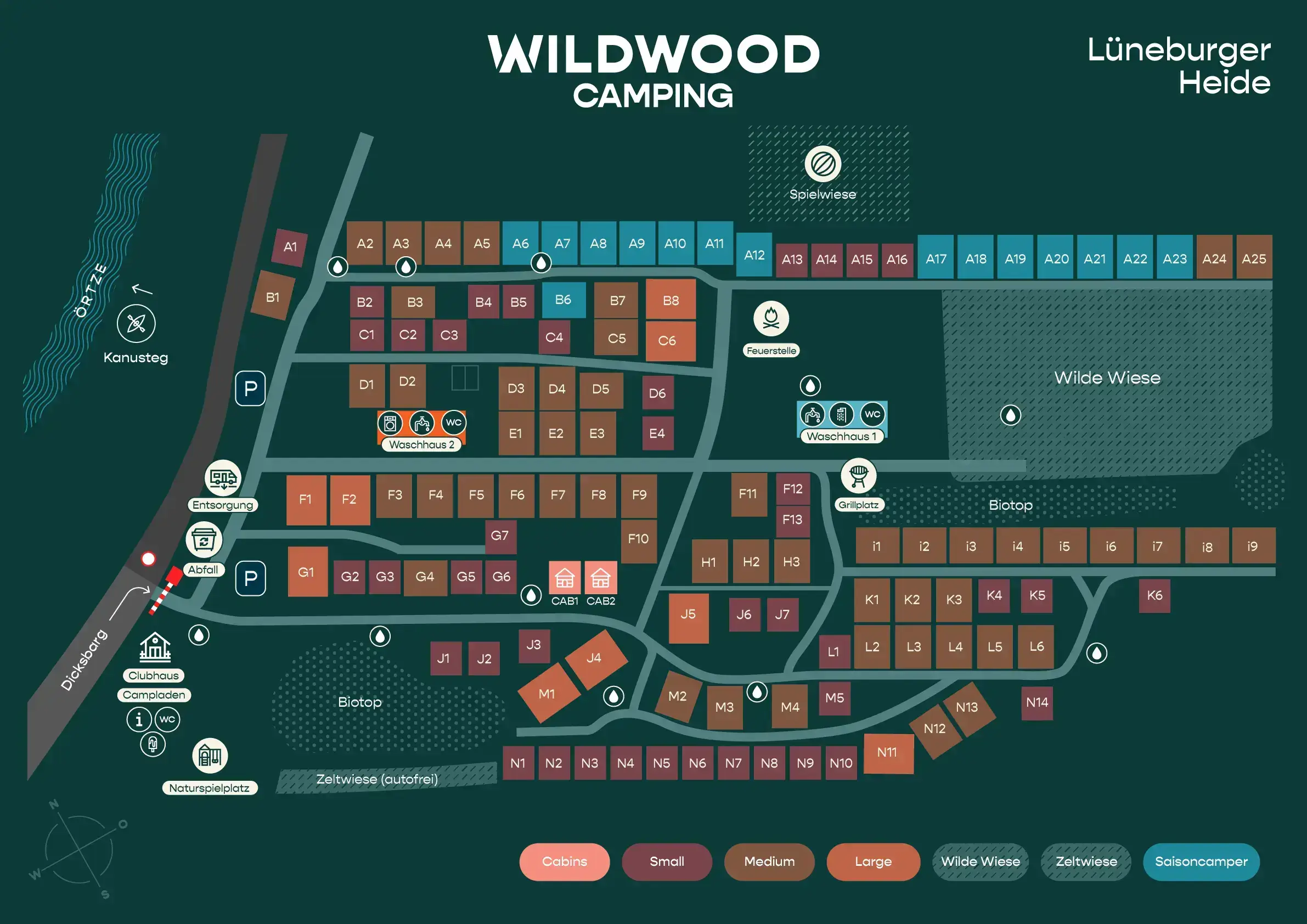 Wildwood Camping Lneburger Heide in Sdheide, Germany (2026) | Book your  camping on JetCamp.com