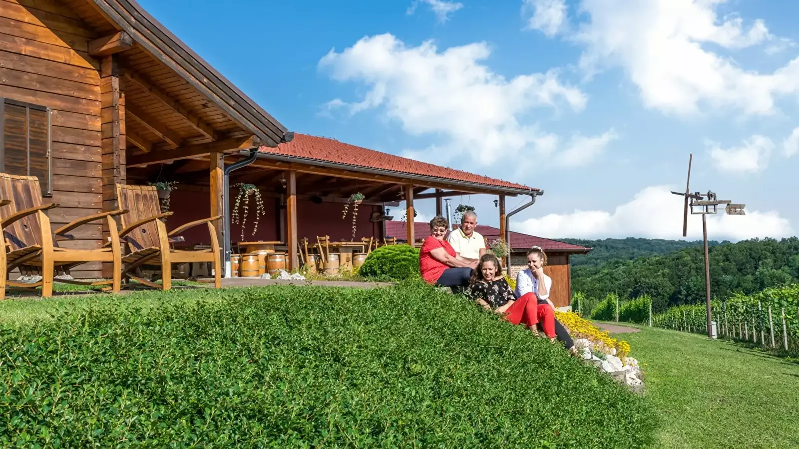 Kavárna restaurace bar Wine Camp Hažić